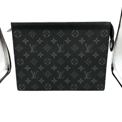 LOUIS VUITTON モノグラムエクリプス ポシェットヴォワヤージュ M61692